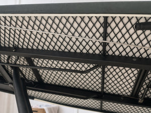 SLIETON padded cover above the breathable diamond metal mesh